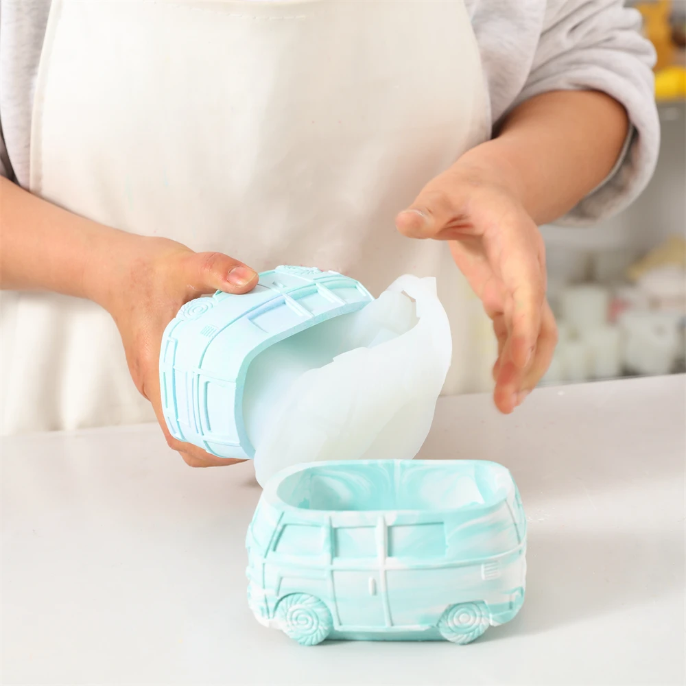 Kombi Camper Van Pot tanaman B - Plant Parents ulasan dan harga