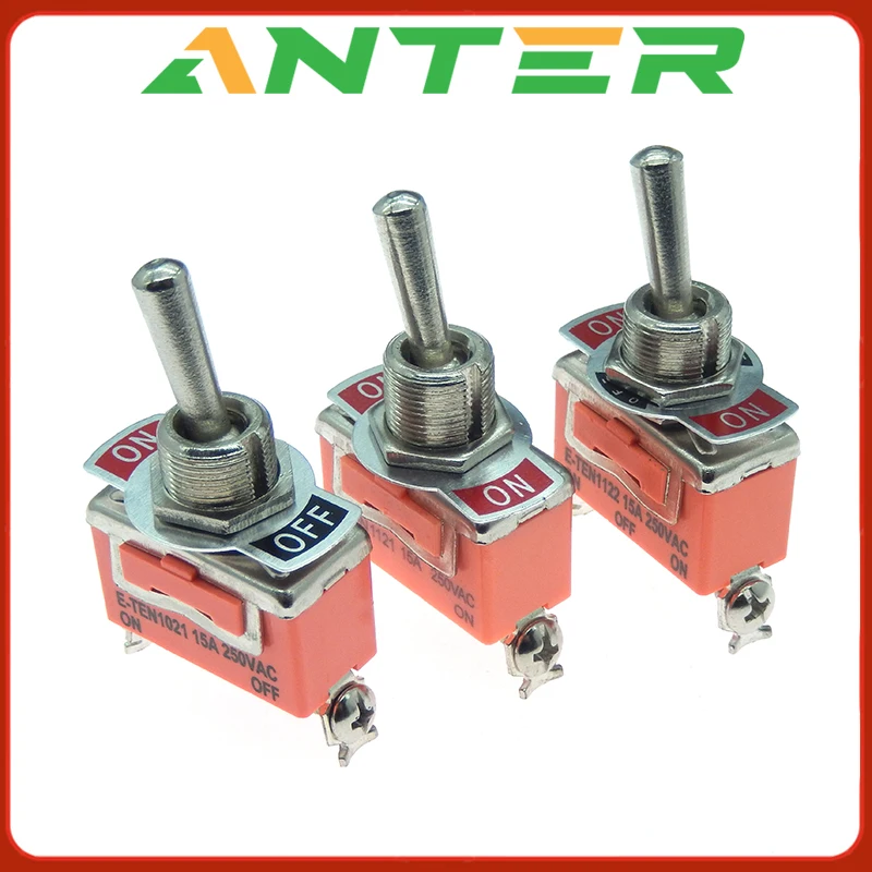 

Водонепроницаемый переключатель из нержавеющей стали, 12 В, сверхмощный переключатель, переключатель ВКЛ./ВЫКЛ. На автомобиле, металлический терминал SPDT SPST P0.05 15A 250V