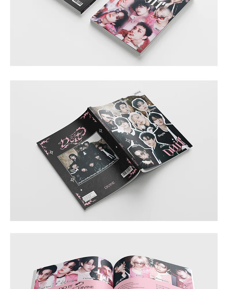 الجملة 80 صفحة كتاب صور SKZOO STRAY KIDS ألبوم DO IT البضائع صور بطاقات مجلة Stray Kids المشاهير صور الميلاد