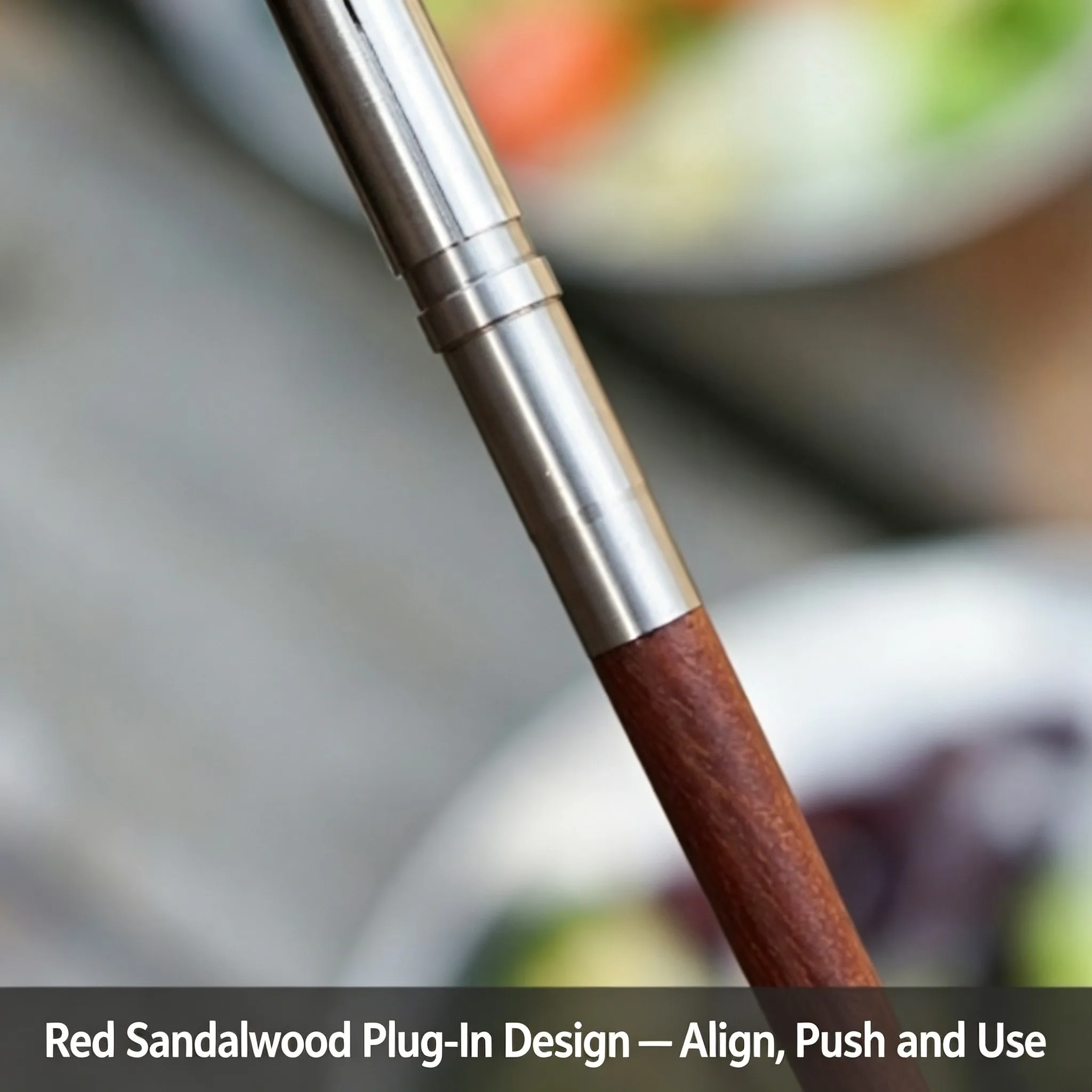 Lightweight 45 55g Folding Chopsticks Set with Natural Wood Build and Secure Lock Joint for Camping Hiking Backpacking Travel