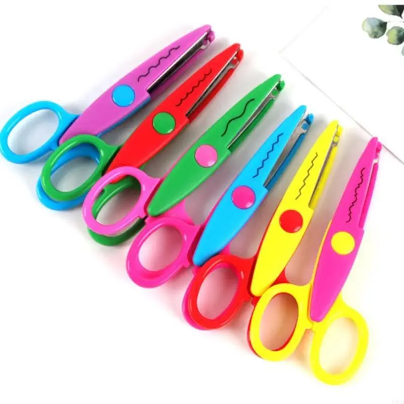 Y5lb 6pcs Kid Craft Scissors Дети.