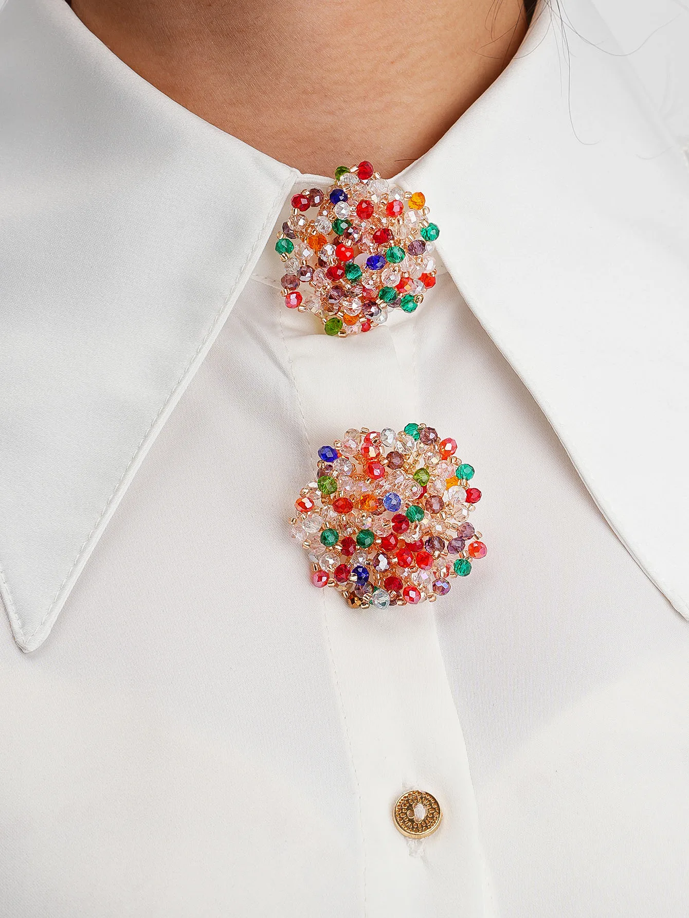 

2 шт., чехлы на пуговицы для рубашек, аксессуары для одежды, запонки со стразами, зажим, чехлы на пуговицы с цветами, платья, аксессуары для смокинга, зажим