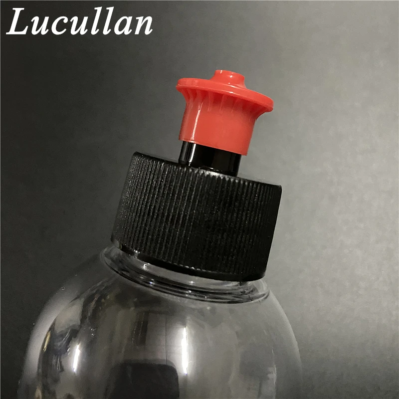 Lucullan-Dispenser líquido portátil para cuidados com o carro, cera e pneu brilhar garrafa, puxar tampas superiores, detalhando ferramentas, 28mm