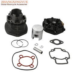 Scooter 70cc 47mm Big Bore Cylinder Kit & Head For Derbi Gp1 Race Open Eu 2 50cc 2T 100080570