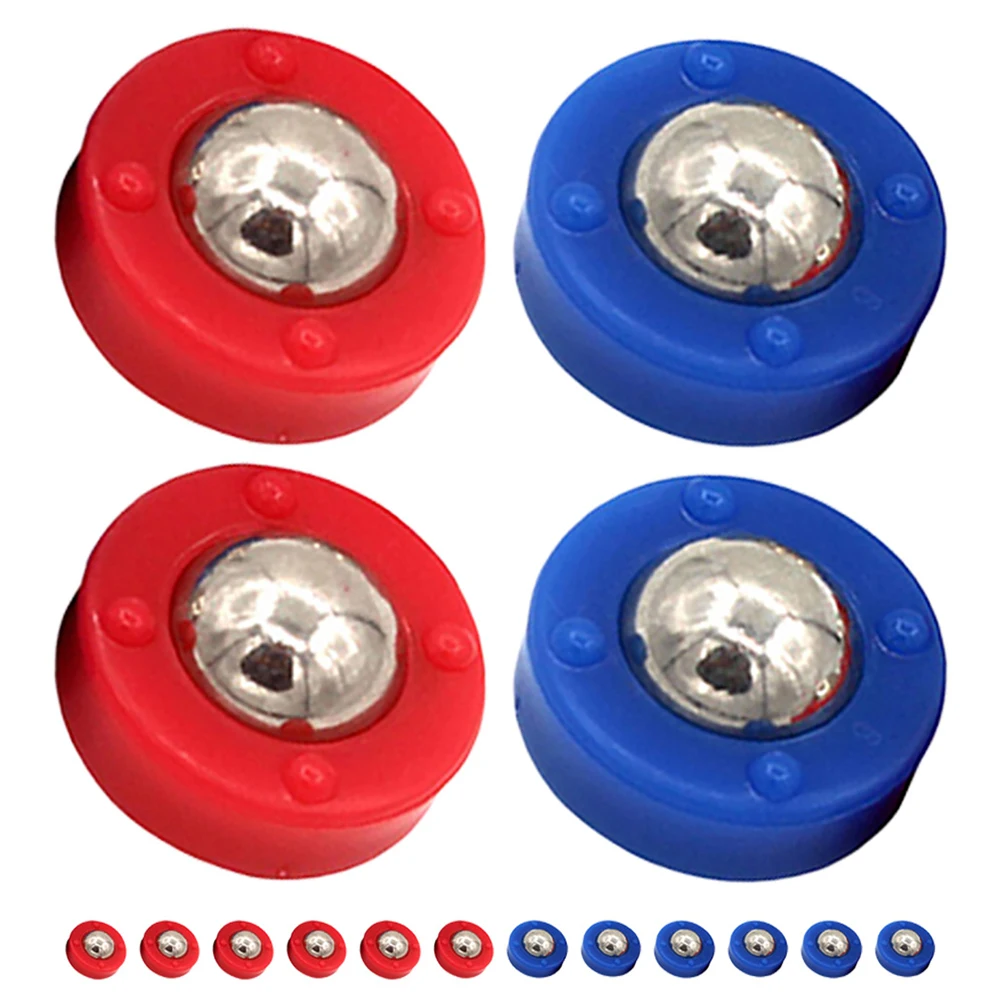 

28pcs Shuffleboard Pucks Steel Plastic Rolling Beads Game Accessories Durable Lightweight Mini Bowling Set Outdoor Tabletop Fun