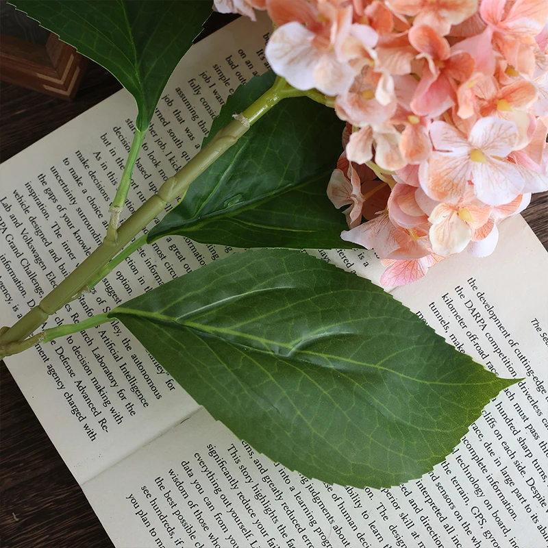 1 قطعة/5 قطعة كبيرة مطرزة الكرة محاكاة زهرة غرفة المعيشة زينة زخرفية طاولة طعام تشكيلة زهور الدعامة #6