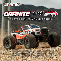 ARRMA 1/10 GRANITE MEGA 665 4WD RTR Brushed 2S Monster Truck Adult Children's Toys