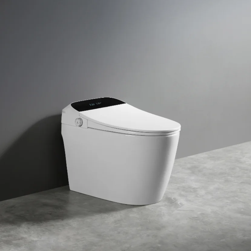 

Bathroom and Hotel Smart Toilet Automatic One Touch Flush LED Display Intelligent Bidet Toilet