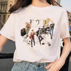 Given T Shirt Given Yaoi Manga T-shirt Cartoon Mafuyu Grhic Tees Shirt Men/women Janese Anime Tshirt Unisex Summer Tops Mal