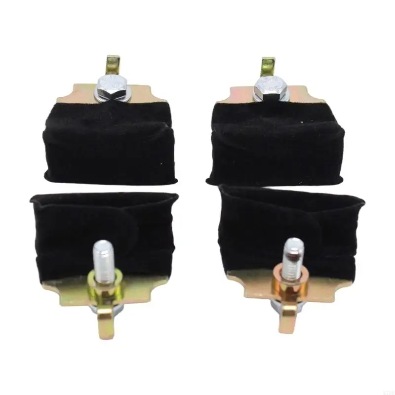 M76E Fensterpuffer-Pad-Set 54614446996 für Modelle von 1969–1996, Gummipuffer-Ersatz mit Metallhalterung und Bolzen-Hardware für – Detail 5