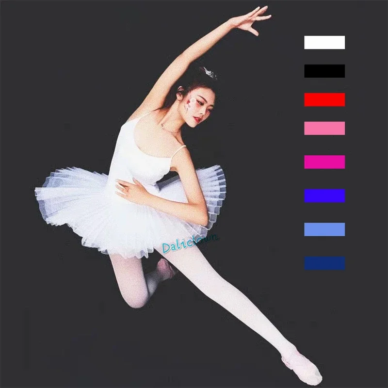 Swan Lake Professional Ballet Tutu For Adult Women Child Kids Ballerina Party Dance Costume Tulle Ballet Dress Girls