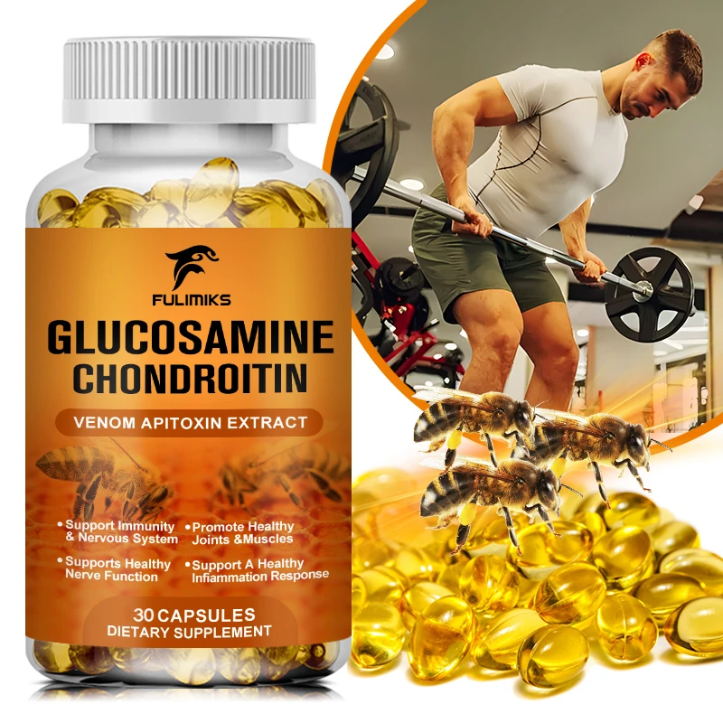 Glucosamine Chondroitin Capsules Bee Venom Extract Capsules