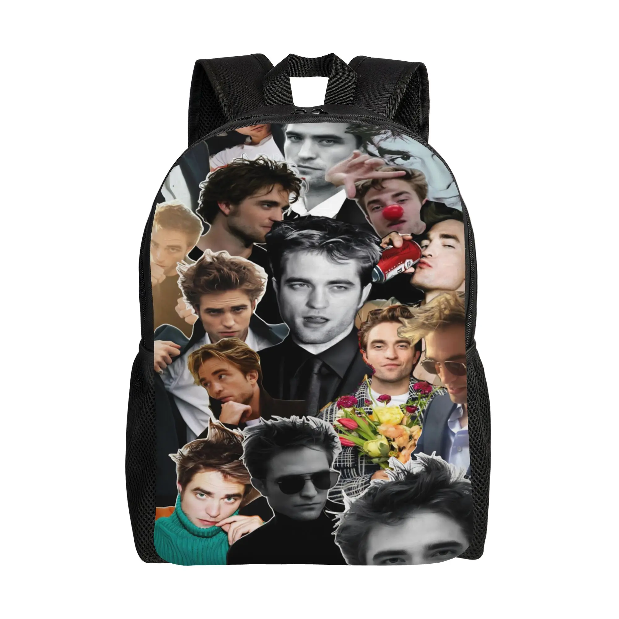 The Twilight Saga Movie Teenage Backpack Sports High School Work Edward Vampire Daypack for Men Women College Canvas Bags