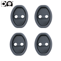 4pcs For Audi A1 A3 A4 A5 A6 A7 A8 S3 S5 S6 S7 S8 Q2 Q3 Q4 Q5 Q7 Q8 TT RS3 RS4RS5 Car Door Silicone Lock Buckle Protective Cover
