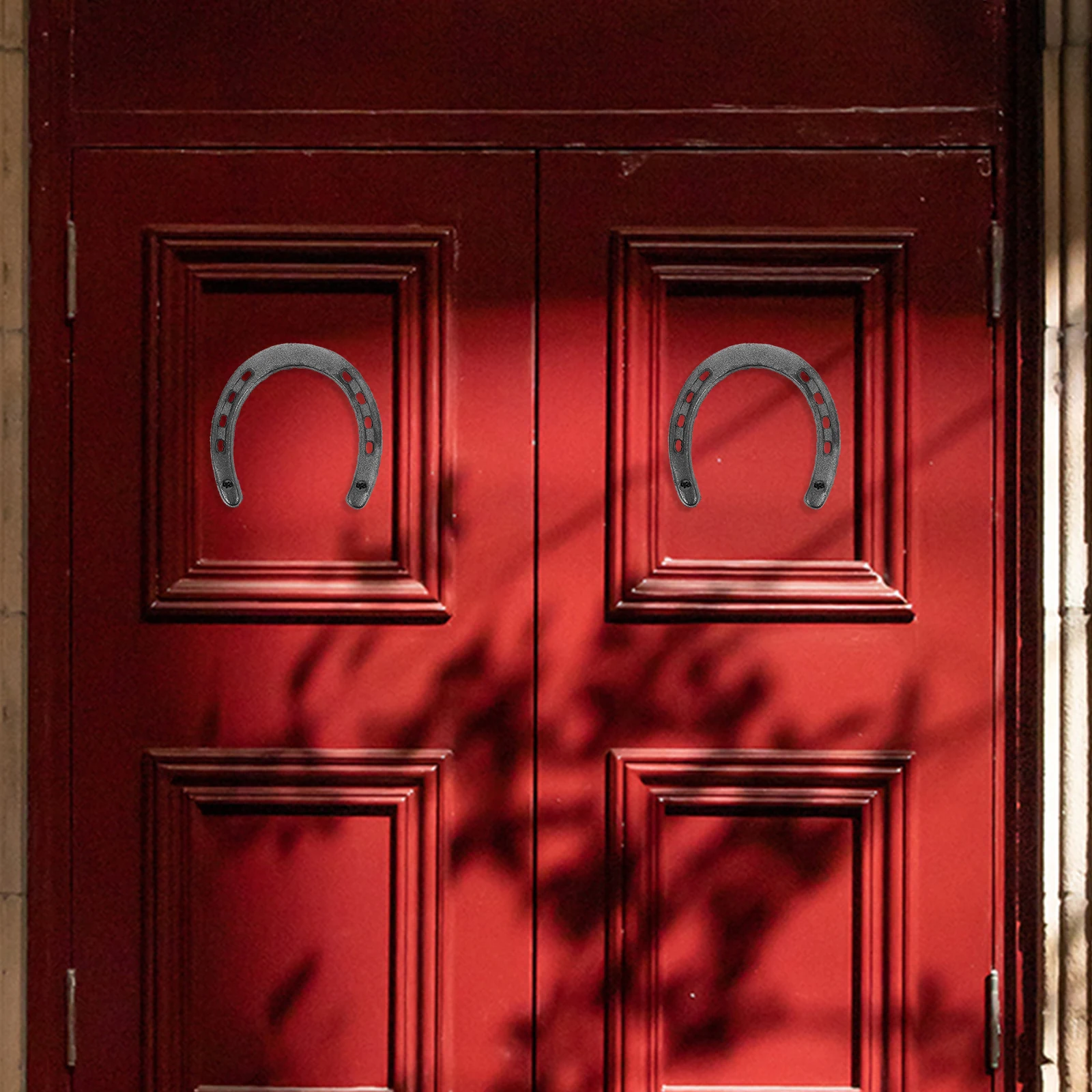 

3pcs Horseshoe Wall Hanging Decor Unique Metal Home Decoration For Living Room Bedroom Office Wall Ornament Hanging Layout Decor