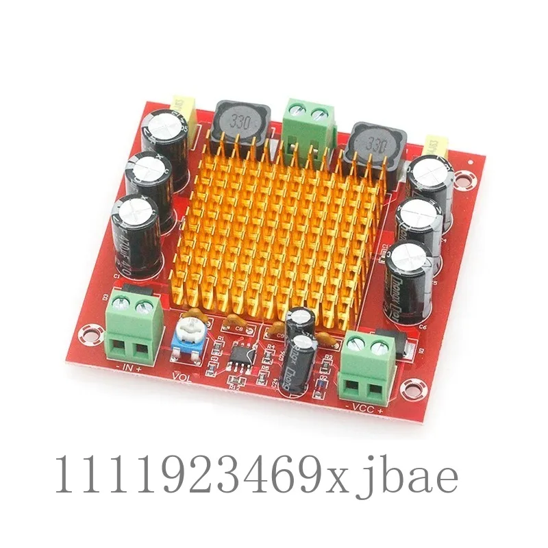 150W Mono Digital Power Amplifier Module, DC12-26V Wide Input Single Channel Audio Amplifier Breakout Board