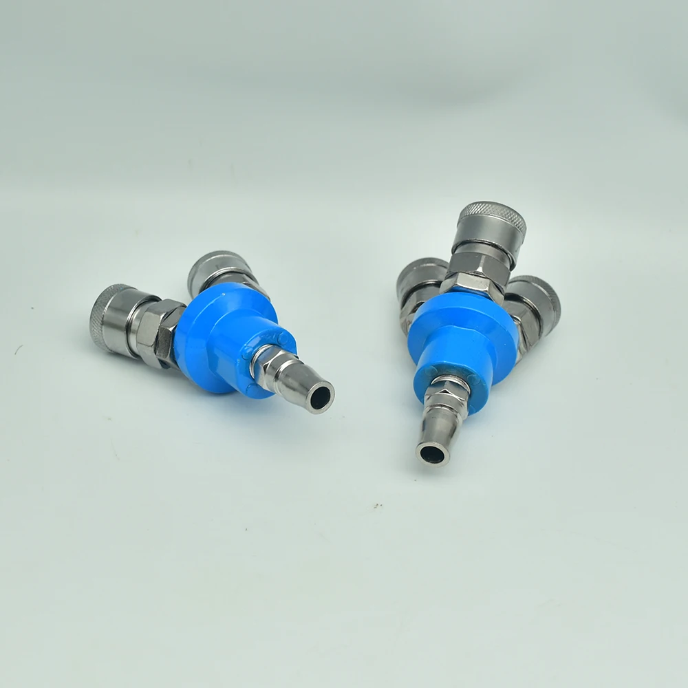 Pneumatic Connector For Air Compressor - SMV Round Two-way SMY Round Three-way Internal Thread Quick Connector - Pneumatic Tool