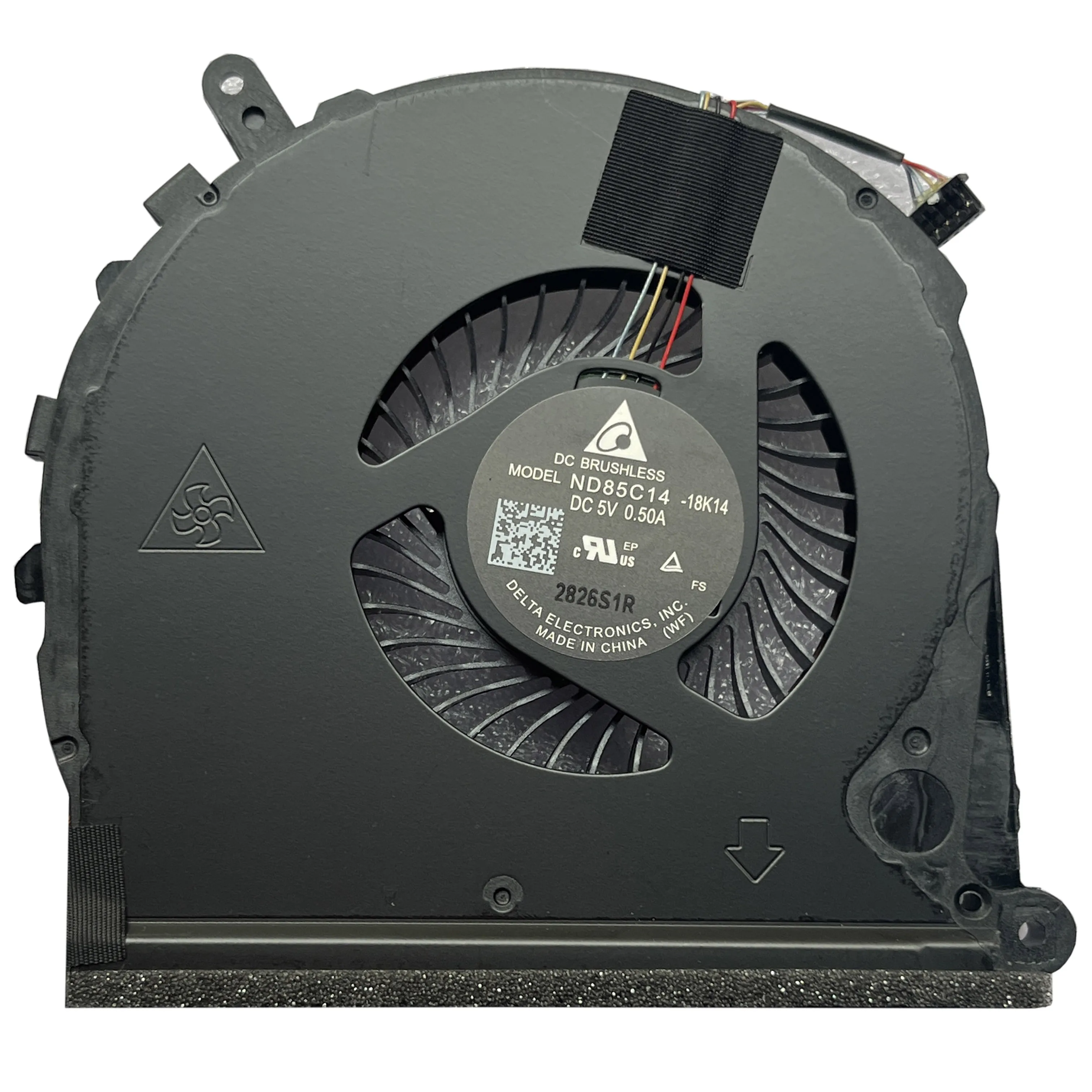 Ventilador térmico para HP Pavilion Gaming 5 Plus, 17-CD, TPN-C142, almohadillas térmicas de cobre, cuña de cobre, disipador térmico, M53279-001 de refrigeración del radiador