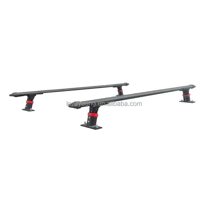 Stronger general-purpose aluminum alloy roof rack, cross bar, car rack, car bicycle rack for pickup trucks