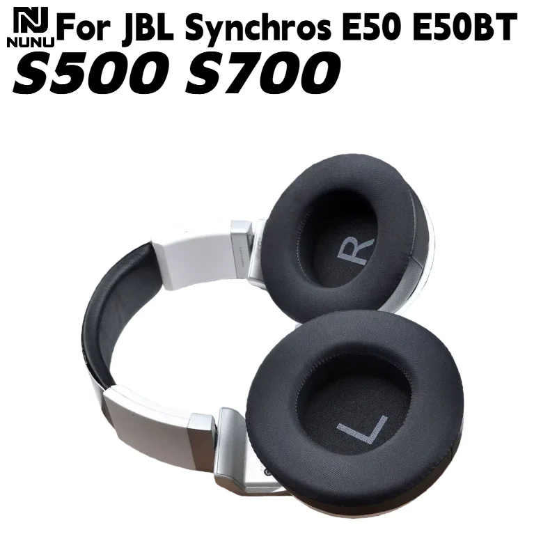NUNU Replacement Ice gel Sponge Ear Cushion Cover Accessories for JBL Synchros E50 E50BT S500 S700 90mm Gaming Headphone