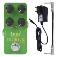 IRIN RS-20 Golden Fuzz Bass Guitar Effect Pedal True Bypass Mini Single Guitar Effect Pedal Electric Guitar Accessories & Parts