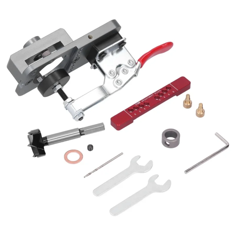 النجارة ثقب الرقص 35 مللي متر المفصلي فتاحة محدد قابل للتعديل الحفر أداة تحديد المواقع JL35-A1 #6