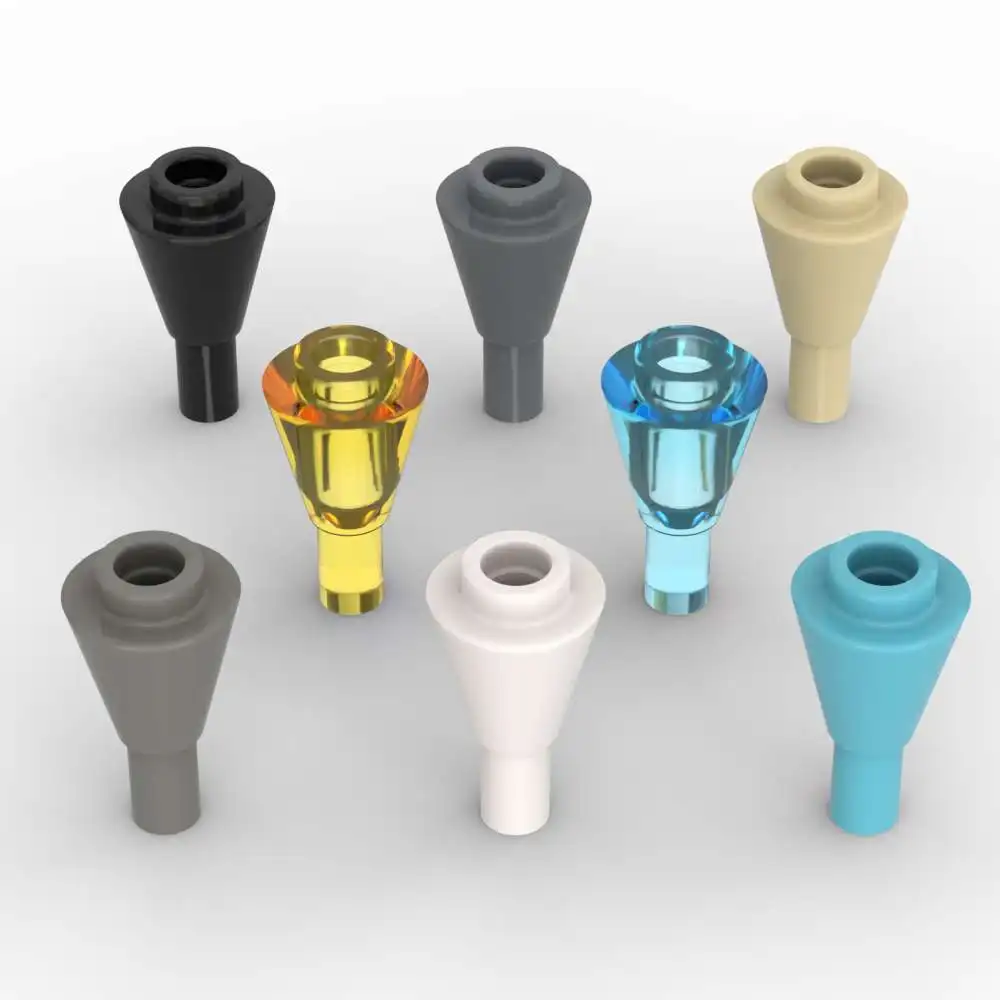 MOC 10 pièces cône de crème glacée 11610 blocs de construction cuillères Popsicle hiver neige briques particules Puzzle bricolage jouets enfants enfant cadeaux