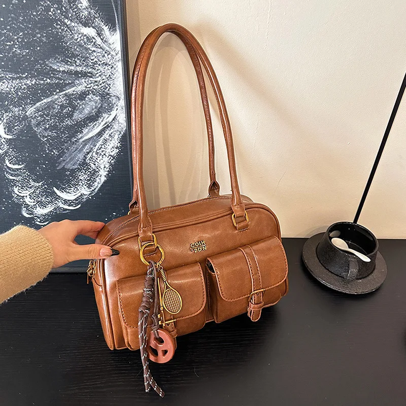 

Fall Winter Vintage Shoulder Bag Retro Crossbody Purse for Women Fashion Day-to-Night Tote Casual Sling Bag Chic Commuter Bag​