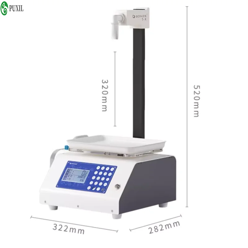 Máquina llenadora para llenado y envasado cuantitativo de líquidos viscosos, miel, pasta de pera, pasta de sésamo, detergente, fil de resina