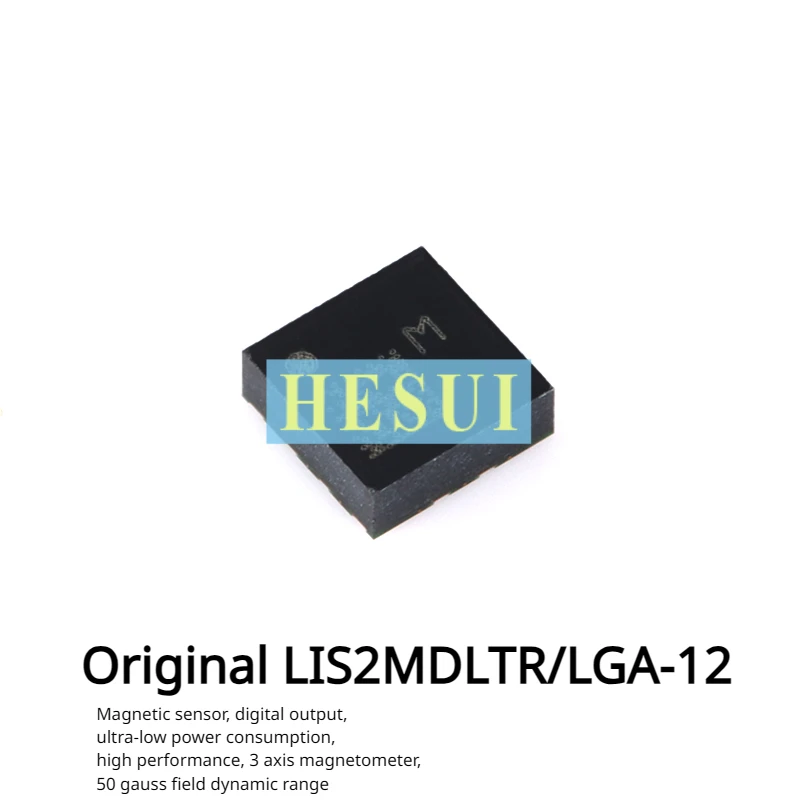 Original LIS2MDLTR LGA-12 digital output magnetic sensor three-axis magnetometer chip