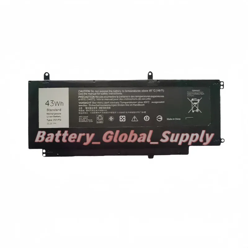 

14 5459 5459D V5459 P41F P68G D2VF9 11.1v Battery, Brand New 1 Piece -