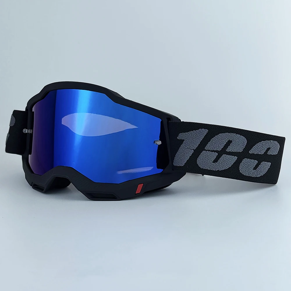 100 نظارات للدراجات النارية نظارات موتوكروس خوذة MX موتو الترابية دراجة ATV التزلج الرياضة في الهواء الطلق الزجاج سكوتر Googles قناع #6