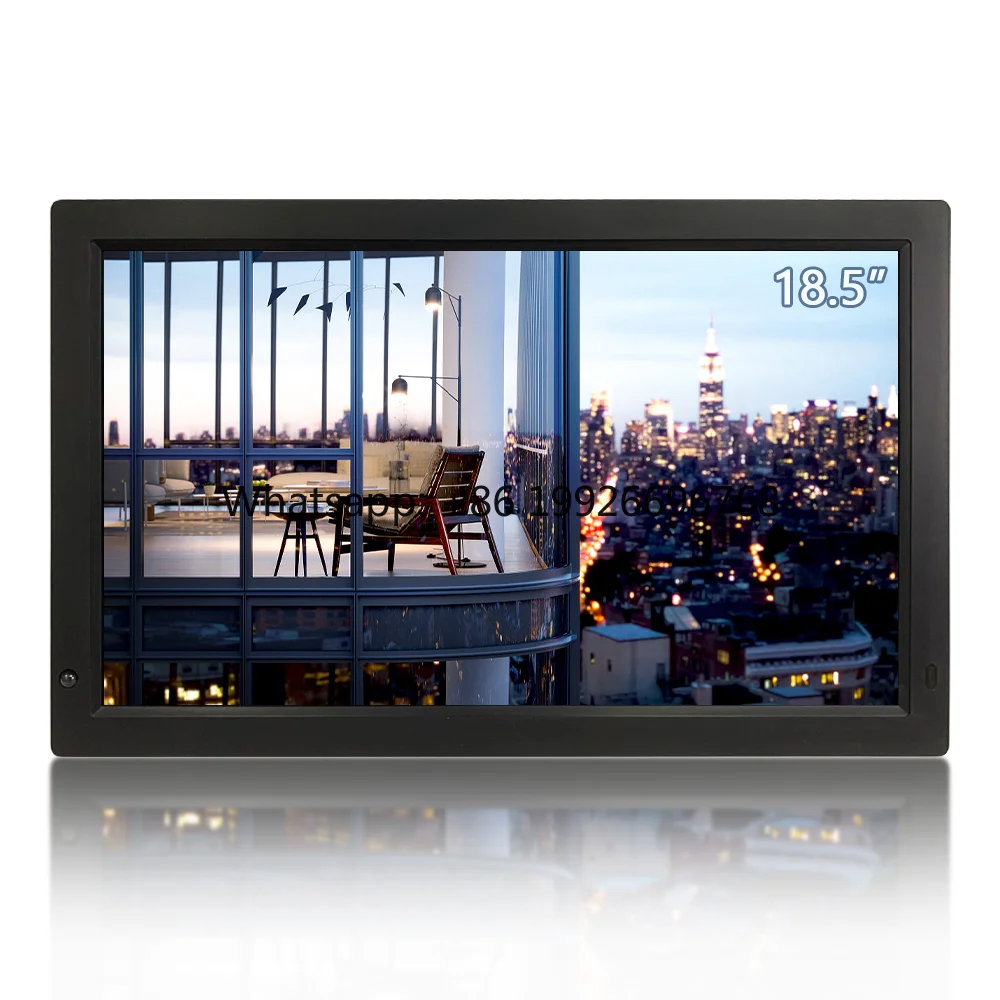 18.5 Inch Digital Photo Frame for Home Decoration High Resolution Full HD Picture Display Auto-Rotate Smart Lcd