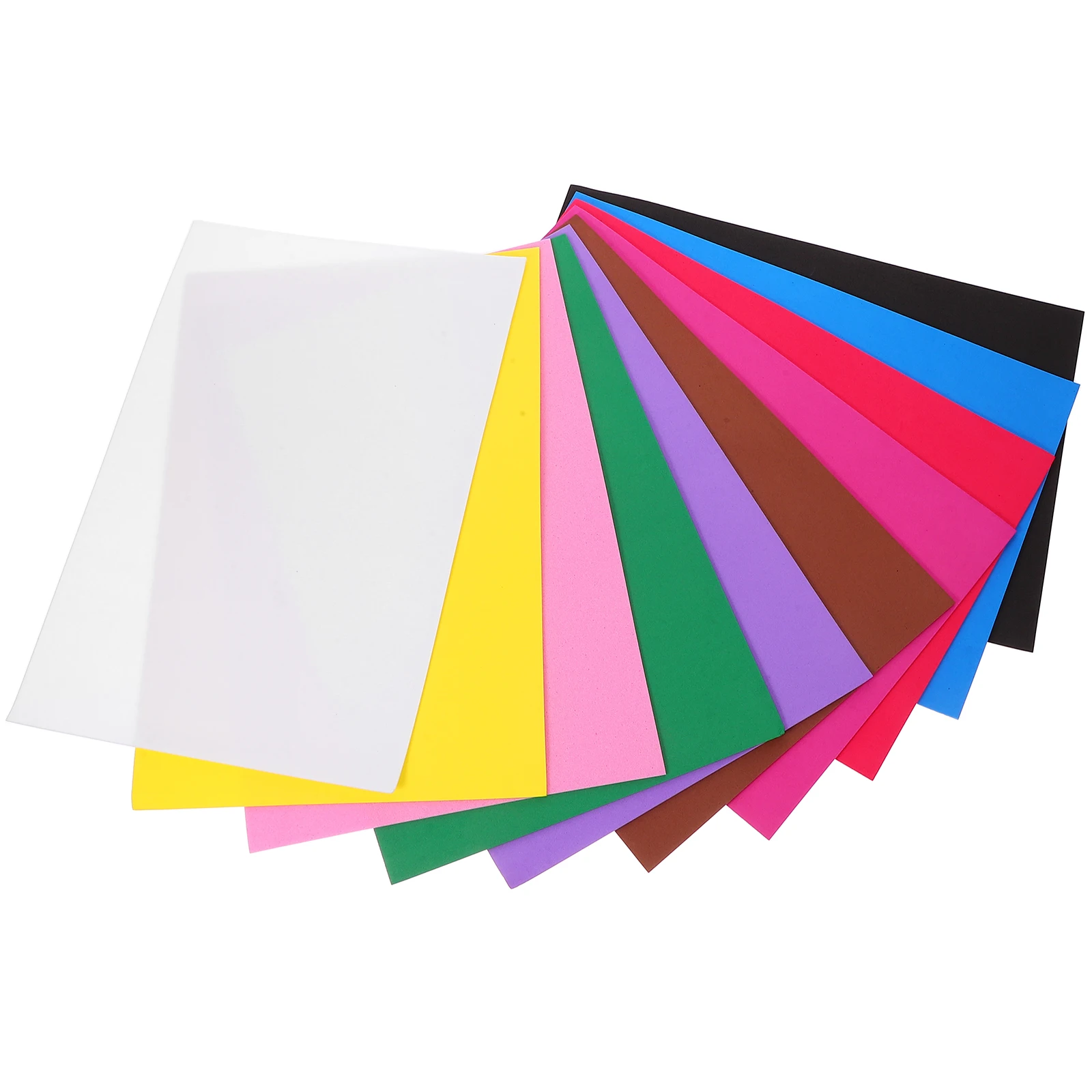 

50Pcs DIY Colored Sponge Sheets Multi-Function Flexible Craft Paper for Handmade Art Decoration DIY Supplies Sponge Paper