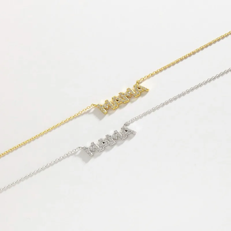 collar plata largo