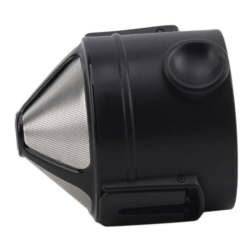 Filtro de café de acero inoxidable, embudo portátil de goteo, Infusor de té reutilizable, práctico, producto para el hogar