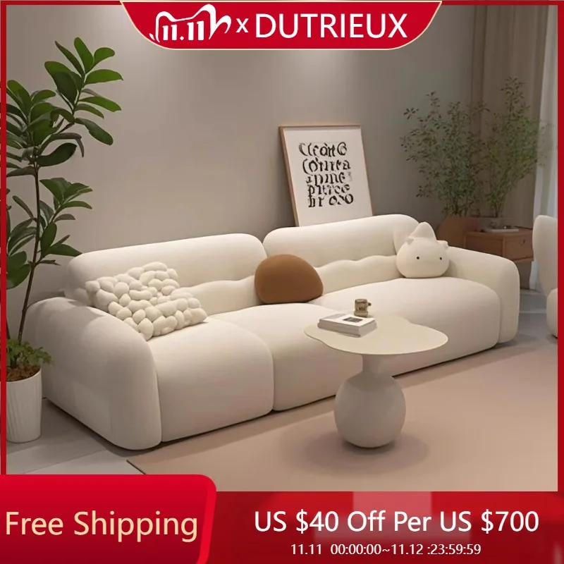 

Nordic Cloud Living Room Sofas Pouf Couch Puffs Futon Armchair Waiting Living Room Sofas Universal Sillon Cama Room Decorations