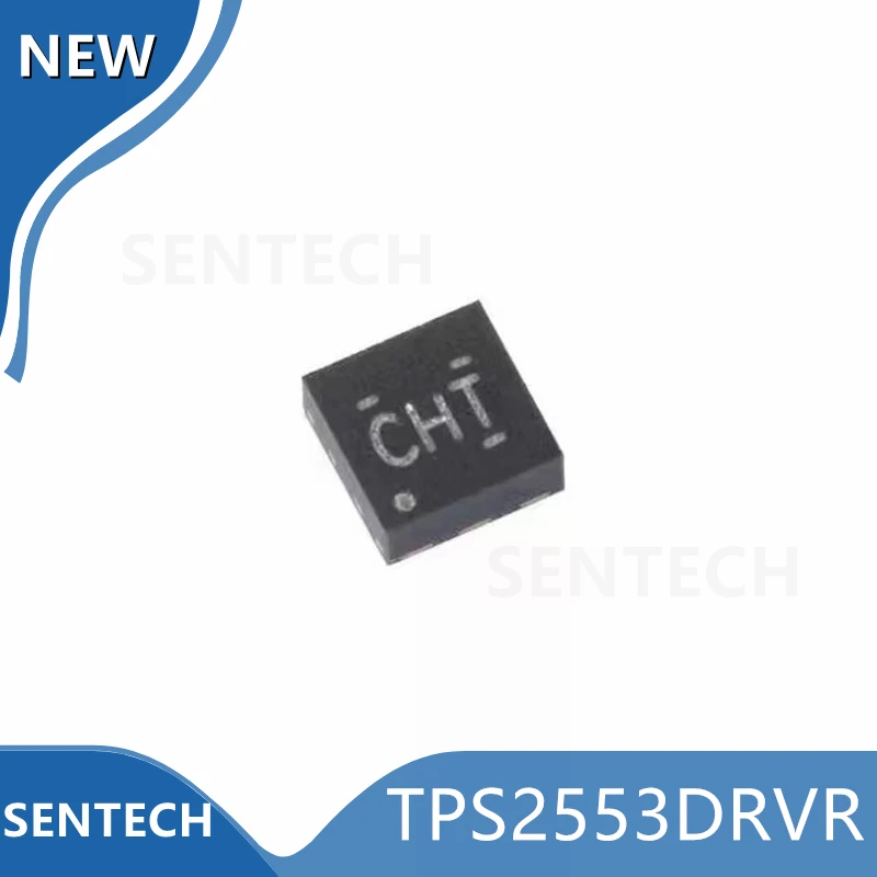 10PCS New original TPS2553DRVR WSON-6（CHT）Adjustable current-limiting distribution switch