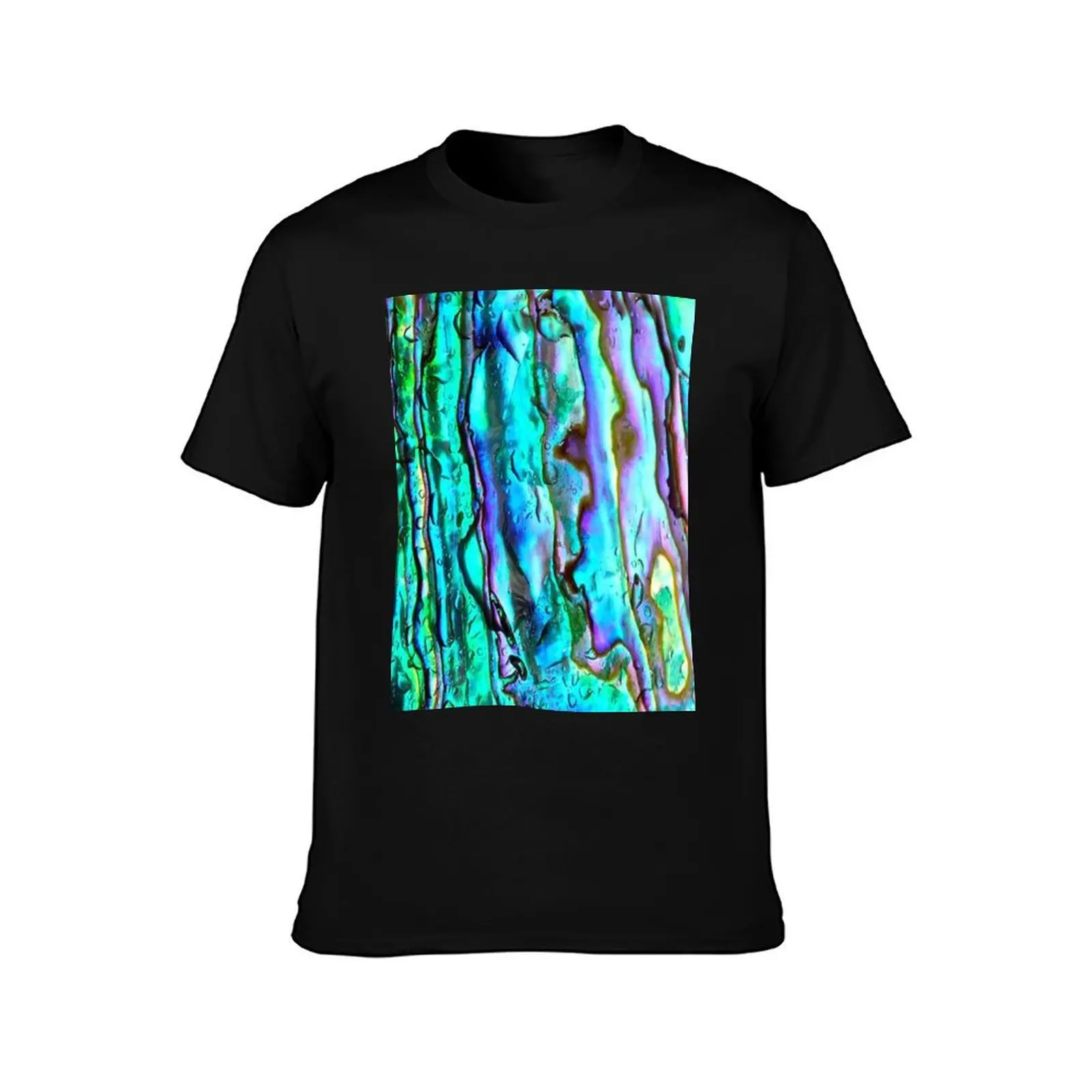 Abalone Shell T-Shirt shirts graphic oversized men workout shirt