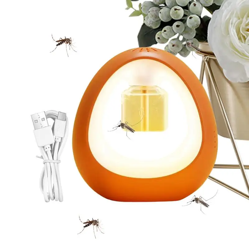 

Electric Fly Zapper 2-in-1 Night Light Electric Fly Control Timing Silent Lighting Cordless Cartoon Flying Trap fly repellent