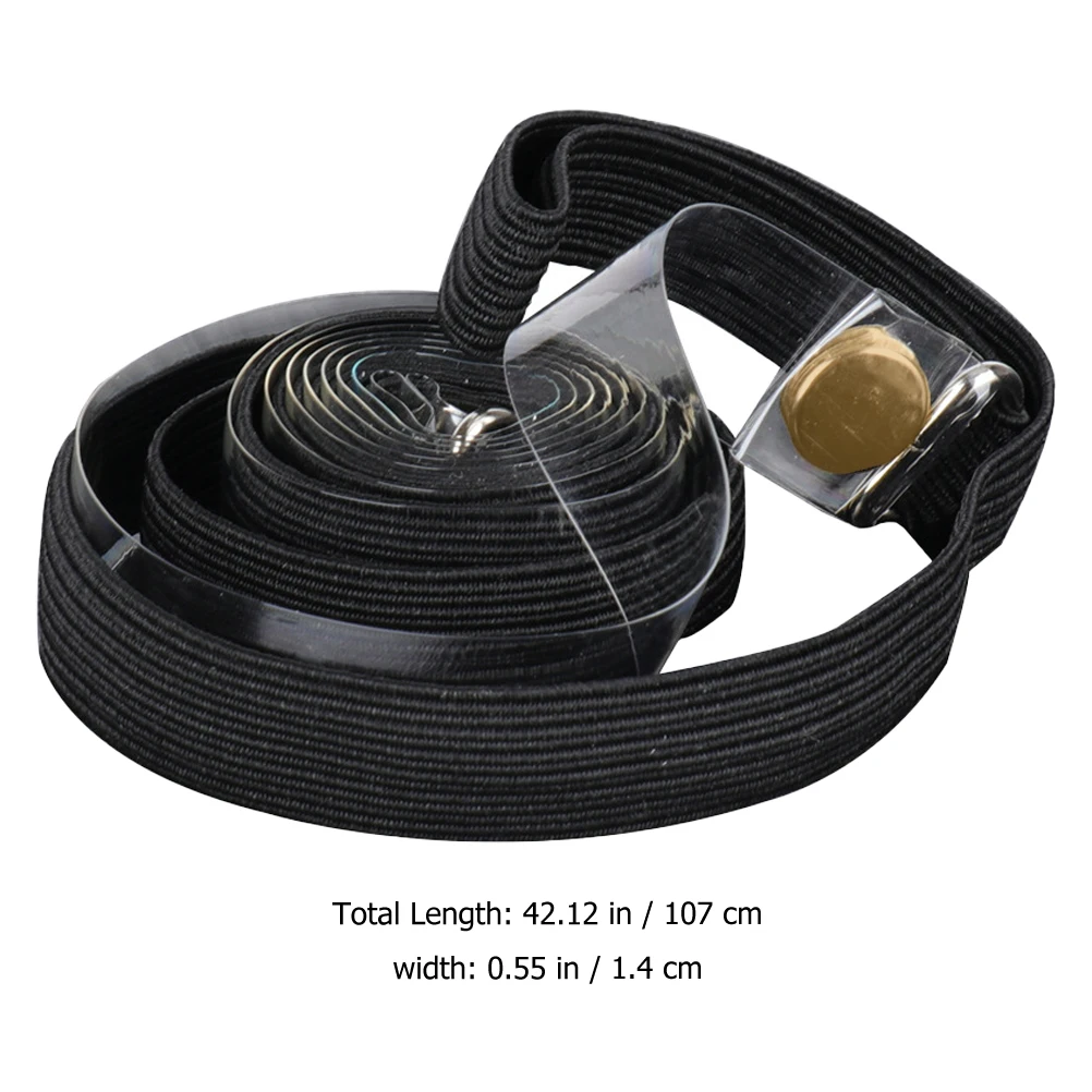 

Portable Piano Pressure Band Durable Elastic Music Score Fixing Belt Transparent Page Holder For Books Manuals Performance