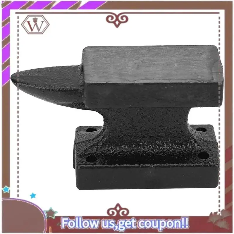 

A95D-навитая литая наковальня, железная наковальня, наборы для изготовления ювелирных изделий из бисера, кованая наковальня, ювелирные наковальни, металлическая (случайный цвет)