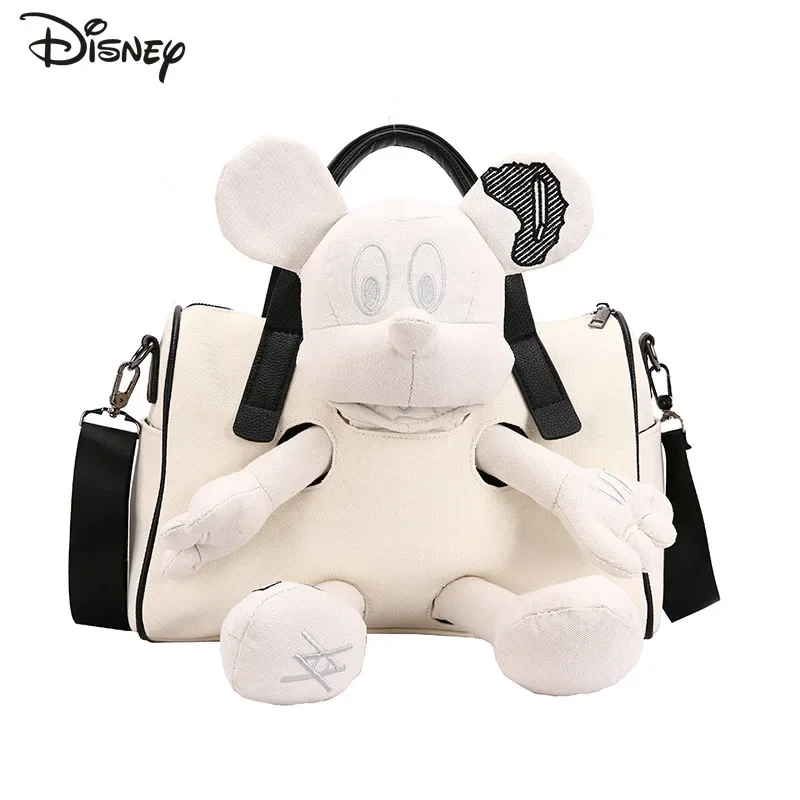 

Disney Mickey Women's Doll Bag Cartoon Large Capacity Women's Handbag Fashion High Quality Fitness Multi Functional Storage Bag