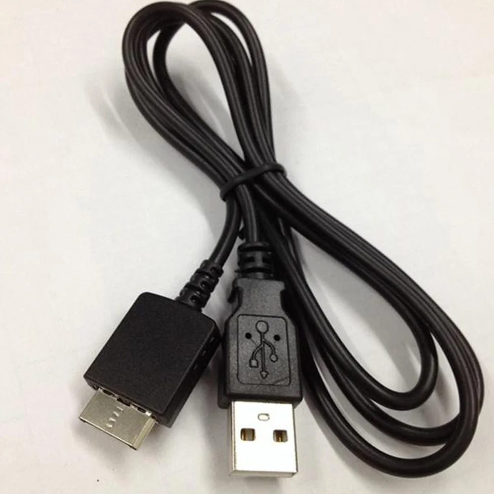 

2Pcs Mp3 Player Charging Cable Durable Copper Core Data Sync Cord Compatible for Wmc-Nw20mu Media Devices Stereo Jack Cord