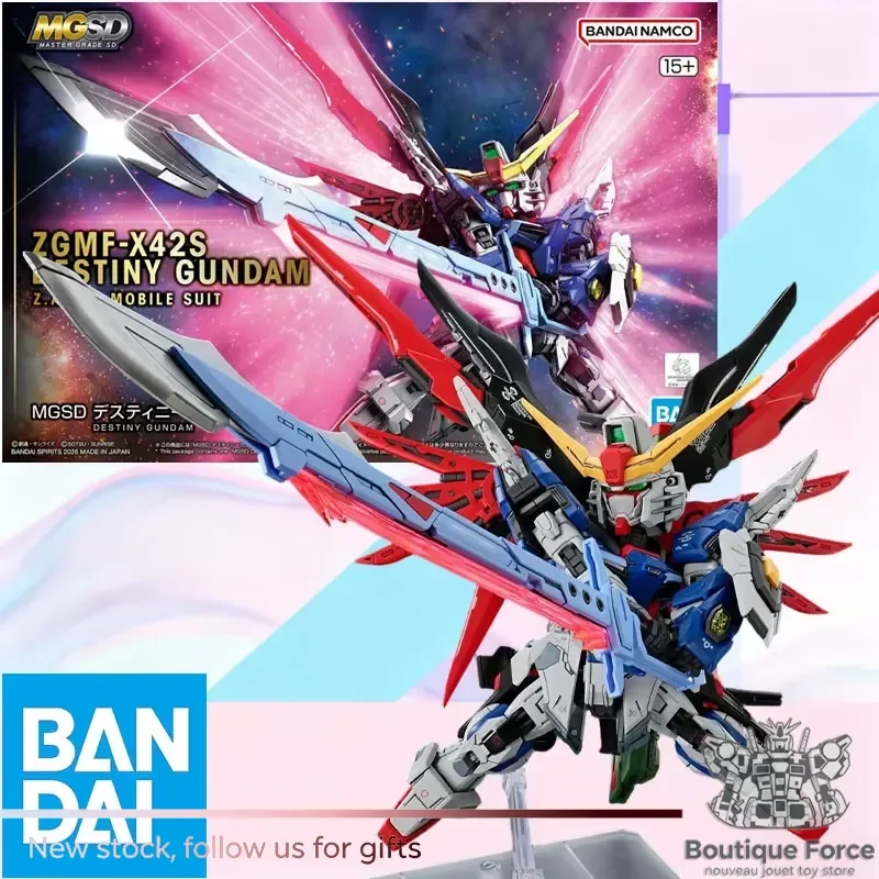 MGSD ZGMF-X42S Destiny Gundam Bandai Gundam SEED DESTINY Kit de Modélisme Articulé Mecha de Collection Officiel pour les Fans d'Anime