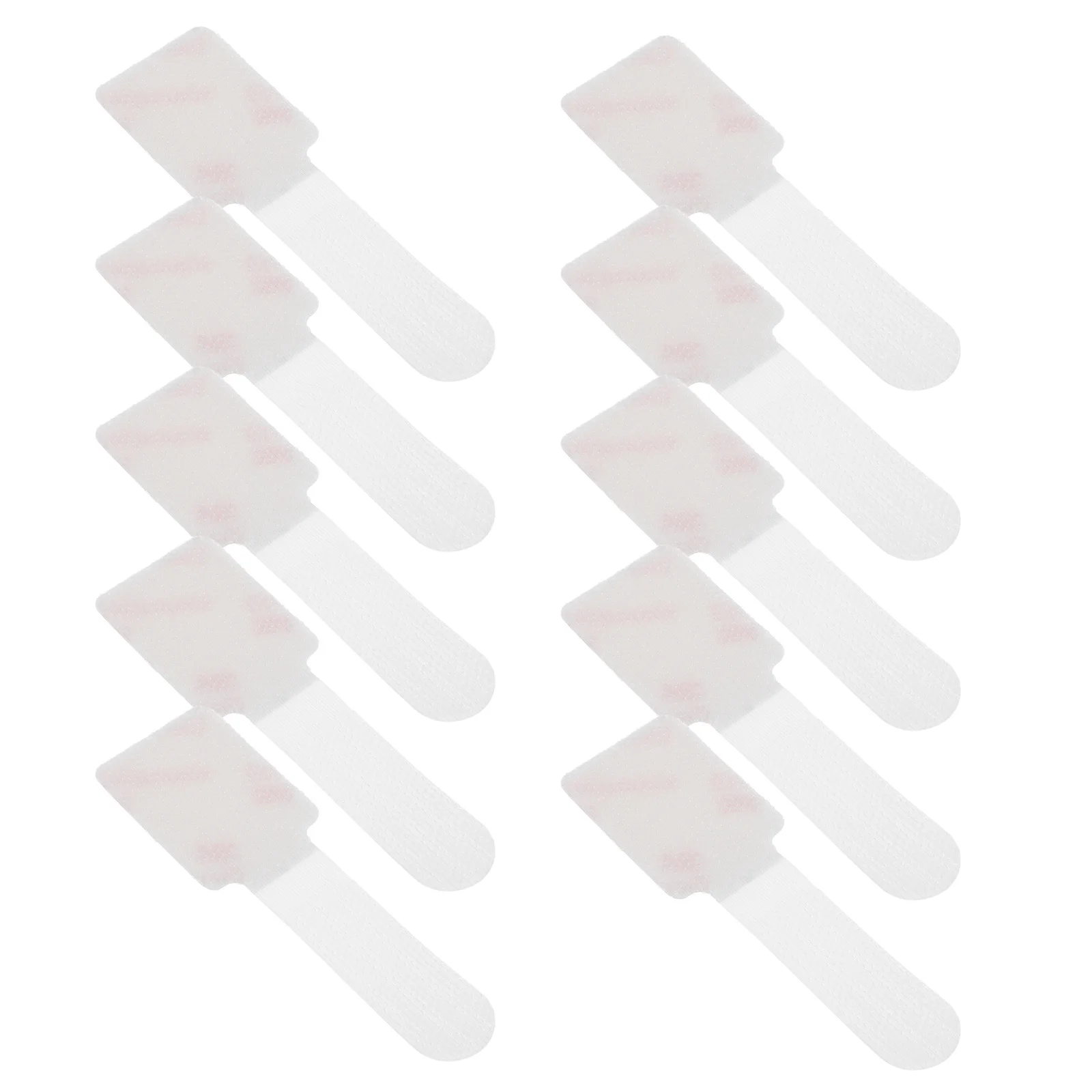 

10Pcs Cable Organizers Reusable Nylon Cord Straps Holder for Charging Headphone Data Network Cable Management