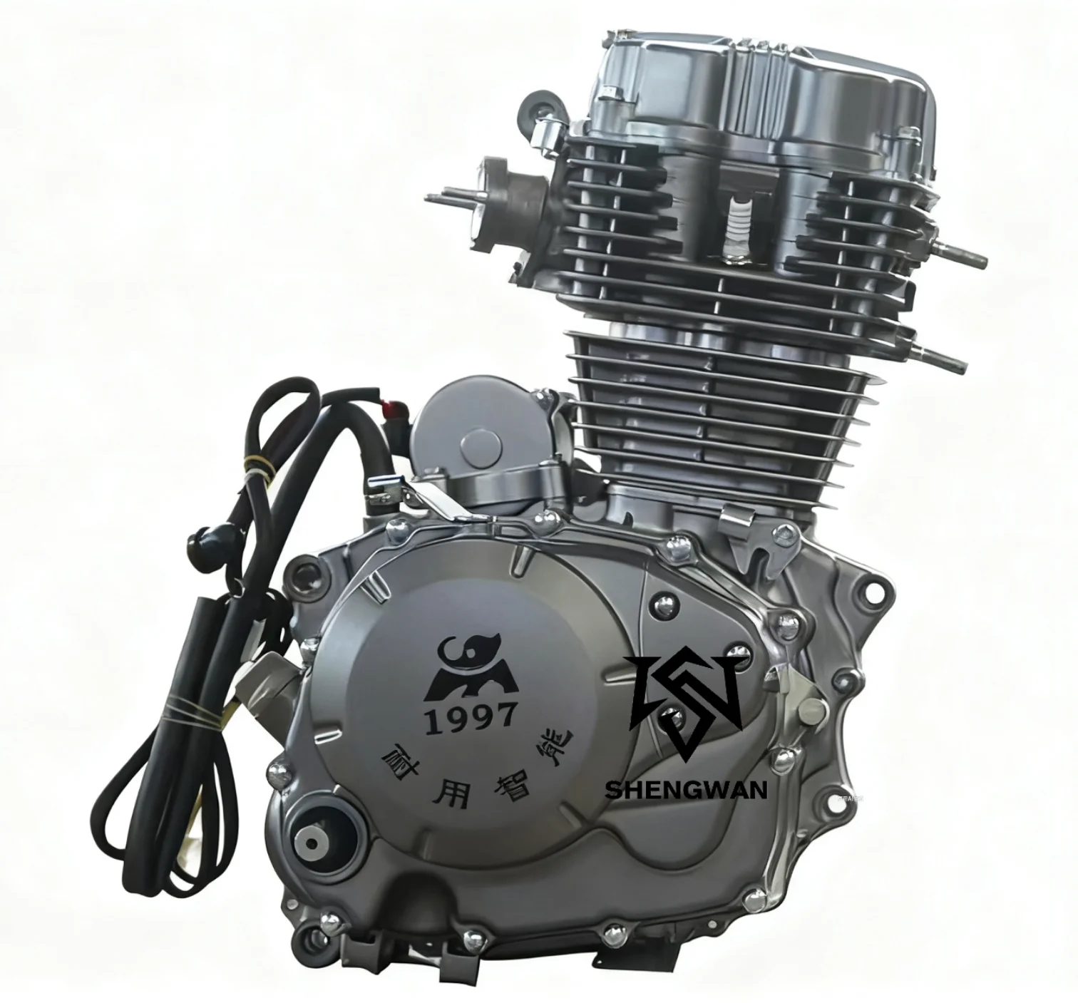 CG175 4-Stroke Single Cylinder Air-Cooled Motorcycle Engine Assembly 175cc Displacement New Condition！！