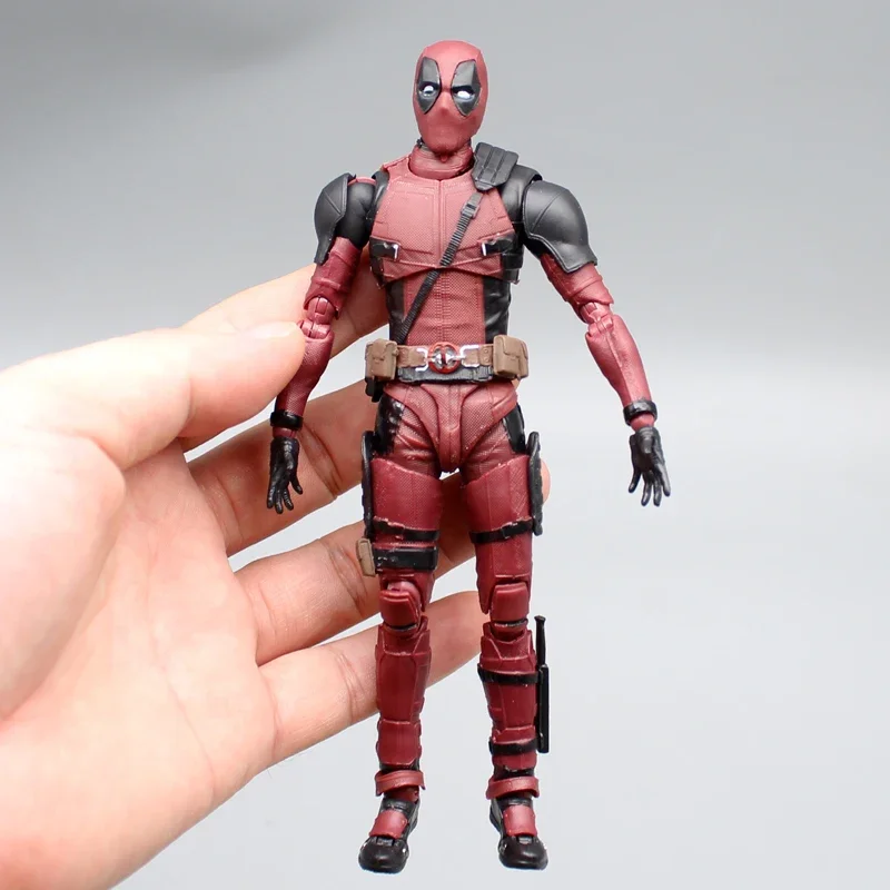 Figurines d'anime Marvel Deadpool 2 pour enfants, figurine d'action, statue Gk en PVC, collection de beurre modèle, jouets d'anniversaire, Shf X-Men, 15cm