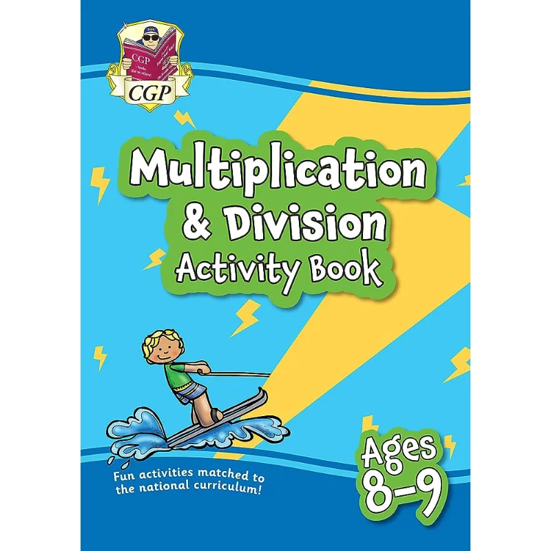 

New Multiplication Division Activity Book For Ages 89 Ideal For Home Learning CGP Books 9781789086249