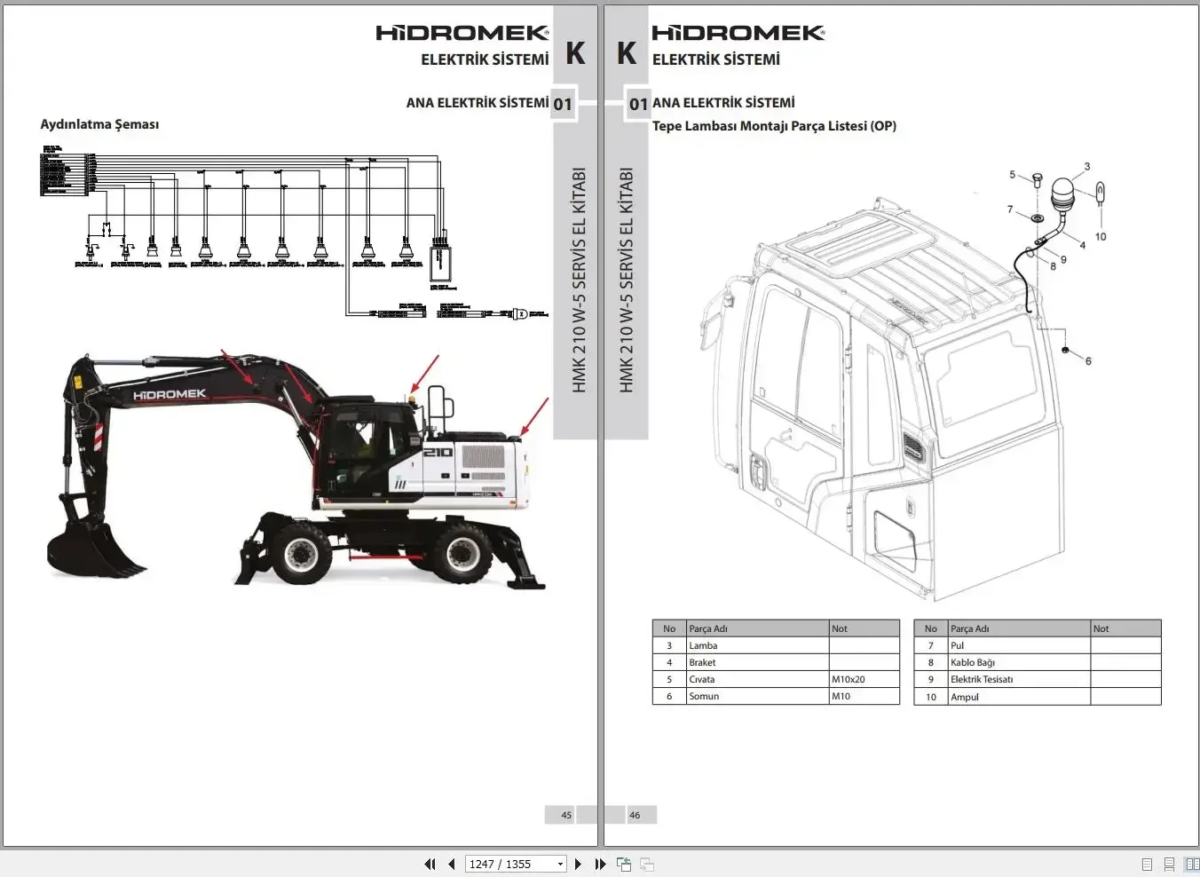 AutoEPC Hidromek Machinery 2024 PDF Service Manual DVD